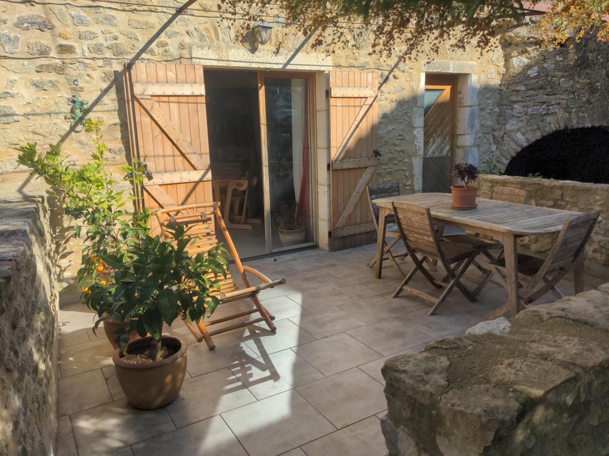 Gite Les Tilleuls Villa Saint-Montan Dış mekan fotoğraf