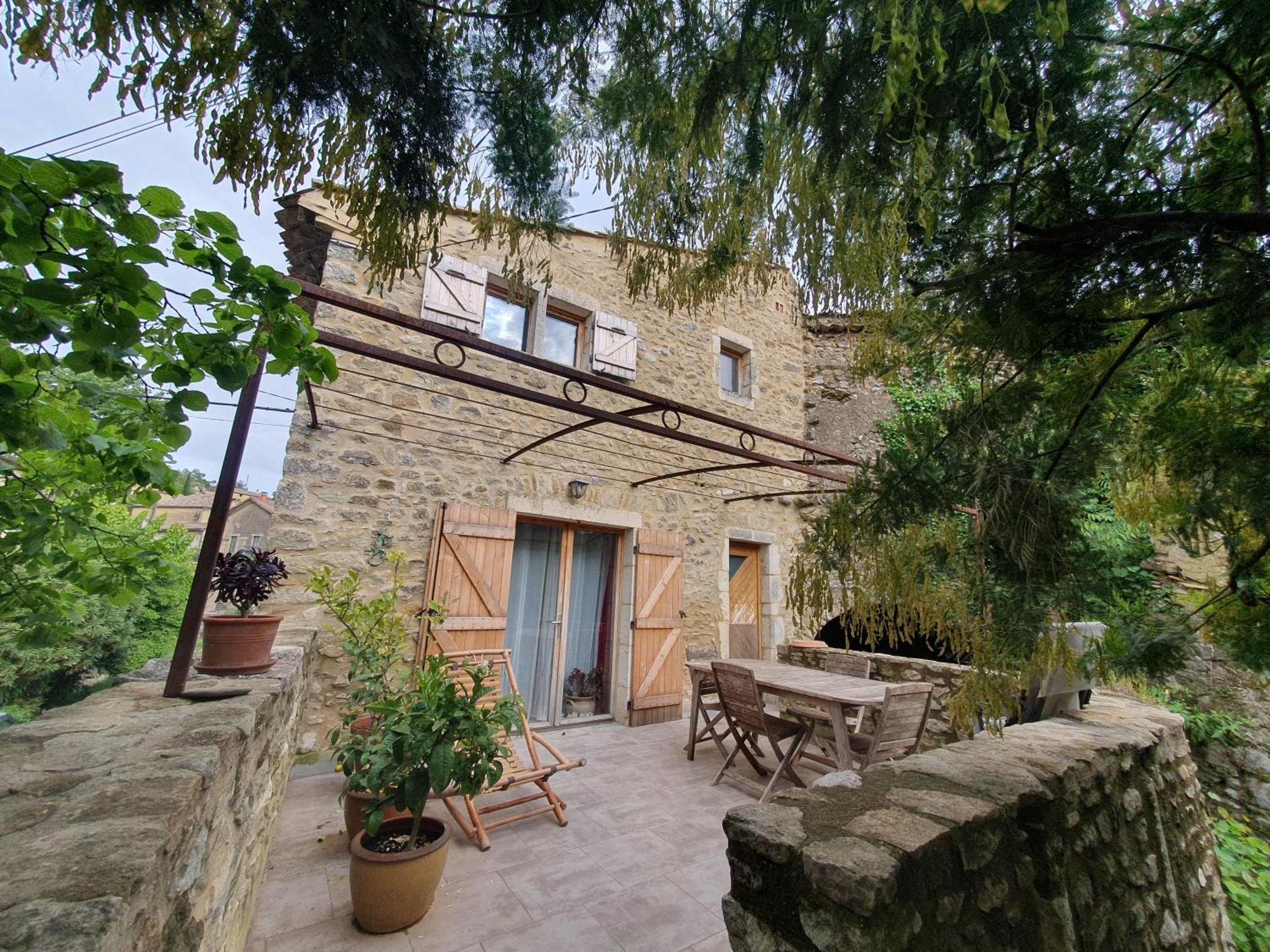 Gite Les Tilleuls Villa Saint-Montan Dış mekan fotoğraf