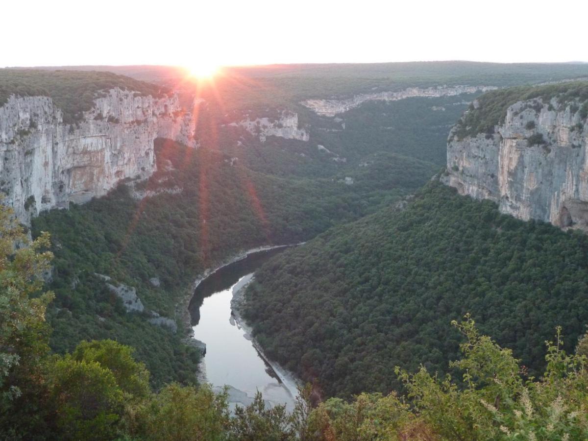 Gite Les Tilleuls Villa Saint-Montan Dış mekan fotoğraf